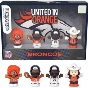 Little People Collector x NFL Denver Broncos Set "United in Orange"